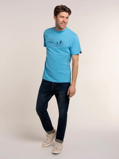 BRAKEBURN SURFTON T- SHIRT SURF LOGO