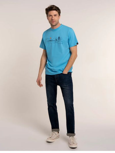 BRAKEBURN SURFTON T- SHIRT SURF LOGO
