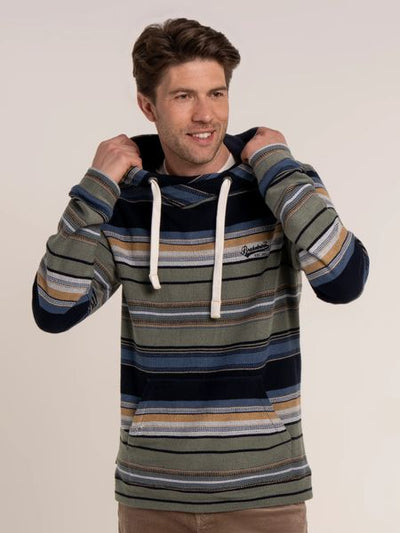 BRAKEBURN THORNECOMBE HOODED SWEATSHIRT