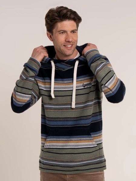 BRAKEBURN THORNECOMBE HOODED SWEATSHIRT