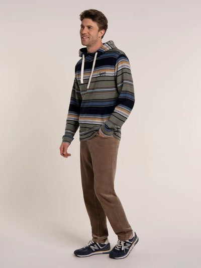 BRAKEBURN THORNECOMBE HOODED SWEATSHIRT