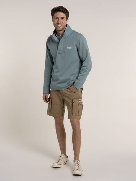 BRAKEBURN MATCHAMS 1/4 ZIP SWEATSHIRT