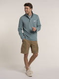 BRAKEBURN MATCHAMS 1/4 ZIP SWEATSHIRT