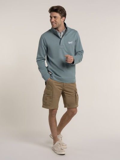 BRAKEBURN MATCHAMS 1/4 ZIP SWEATSHIRT