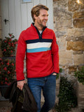 BRAKEBURN TALBOT 1/4 ZIP SWEATSHIRT