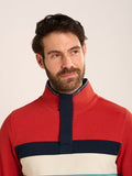 BRAKEBURN TALBOT 1/4 ZIP SWEATSHIRT