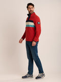 BRAKEBURN TALBOT 1/4 ZIP SWEATSHIRT