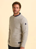 BRAKEBURN ALDERLEY KNIT R/N 006892-OATMEAL