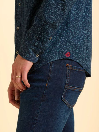 BRAKEBURN CALTHORPE OVER SHIRT 006892-NAVY