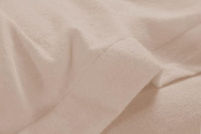 NIGHTZONE FLANNELETTE SHEET FITTED -LATTE