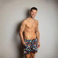 SWOLE PANDA HYPERMOTION SWIM SHORTS KOI