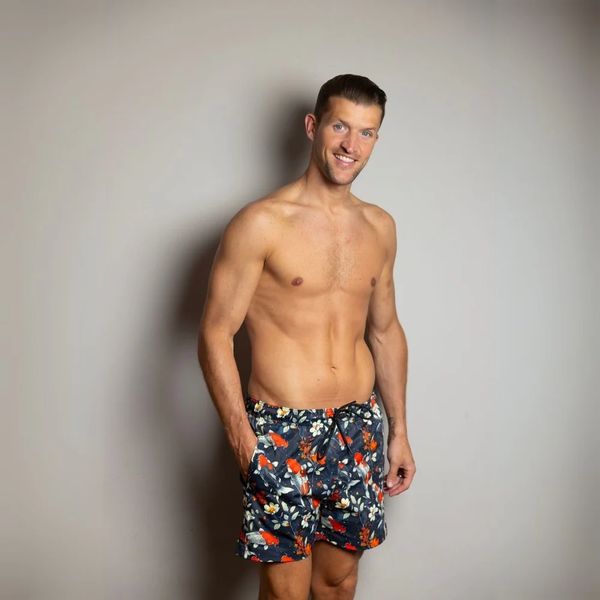 SWOLE PANDA HYPERMOTION SWIM SHORTS KOI