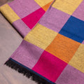 SWOLE PANDA BRIGHT CHECK BAMBOO SCARF SP764