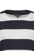 S'QUESTO SHORT DRESS LONG SLEEVE 6191-505697-WHITE NAVY