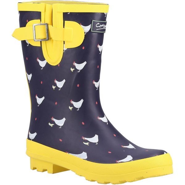 FARMYARD MID LENGTH WELLY CHICK