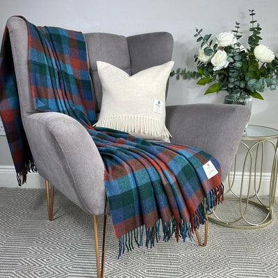 MCNUTT ELEMENTS PLAID WOOL MIX