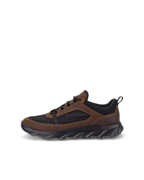 ECCO MX WATERPROOF SNEAKER 820324-BLACK BROWN
