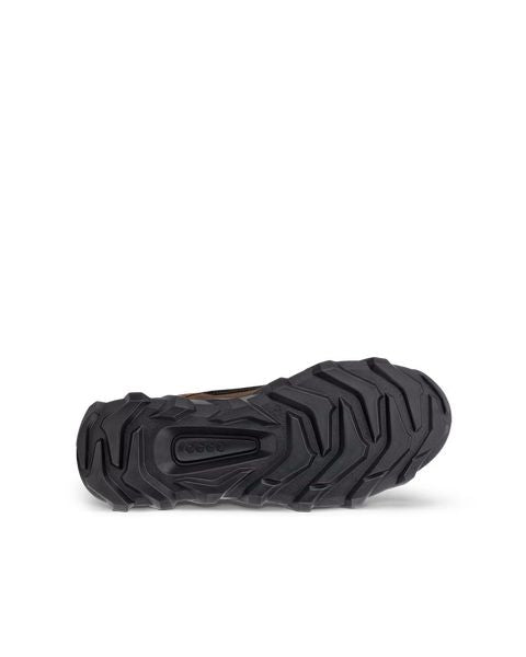 ECCO MX WATERPROOF SNEAKER 820324-BLACK BROWN