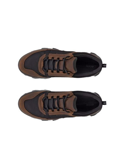 ECCO MX WATERPROOF SNEAKER 820324-BLACK BROWN