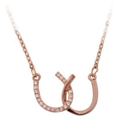 DOUBLE HORSESHOE PENDANT