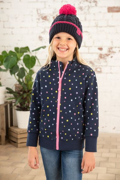 LIGHTHOUSE AVA GIRLS FULL ZIP STARS