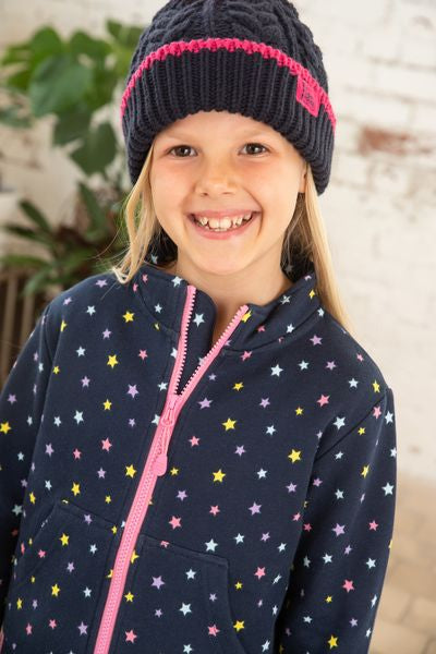 LIGHTHOUSE AVA GIRLS FULL ZIP STARS