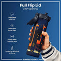 ION 8 WATER BOTTLE GIRAFFE 500 ML