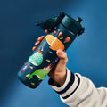 ION 8 WATER BOTTLE WHALES 600 ML  STEEL