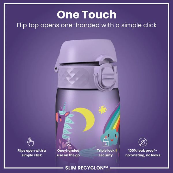 ION 8 WATER BOTTLE UNICORNS 500 ML