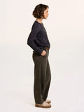 BRAKEBURN DARIA TOP -NAVY