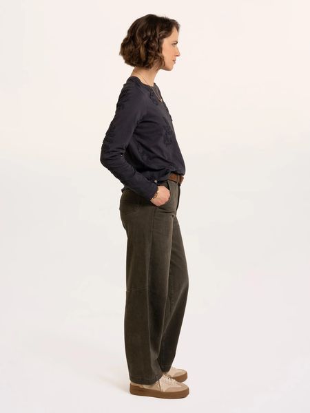 BRAKEBURN DARIA TOP -NAVY