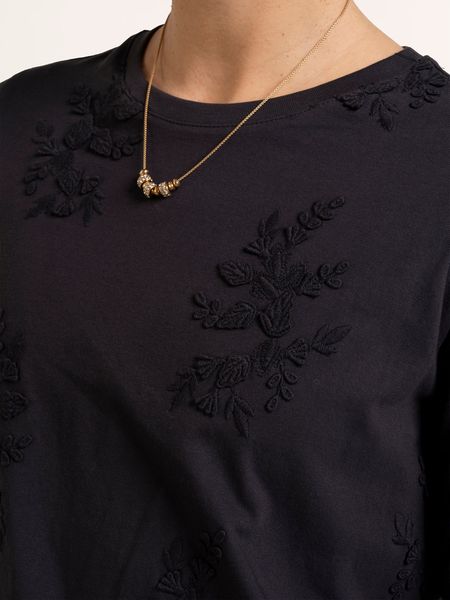 BRAKEBURN DARIA TOP -NAVY
