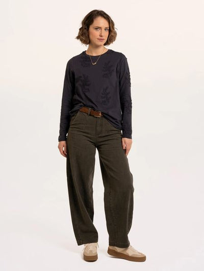 BRAKEBURN DARIA TOP -NAVY