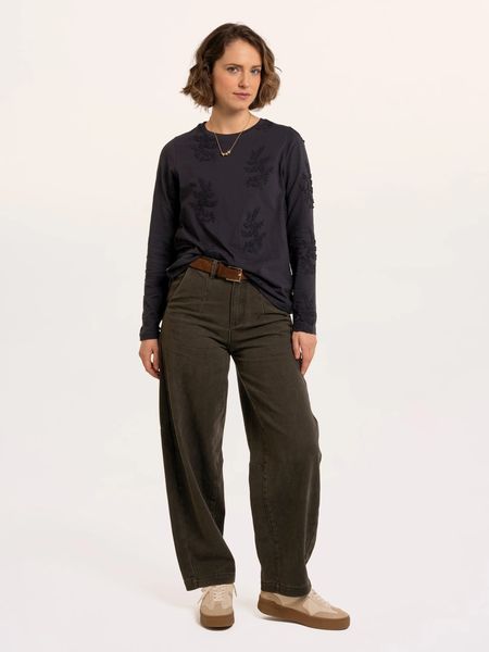 BRAKEBURN DARIA TOP -NAVY