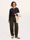 BRAKEBURN DARIA TOP -NAVY