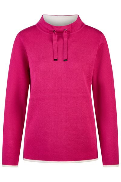 LEBEK HIGH NECK SWEATER DRAWSTRING 45850052