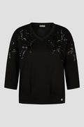 L/S TOP PATTERN SEQUINNS 16123062