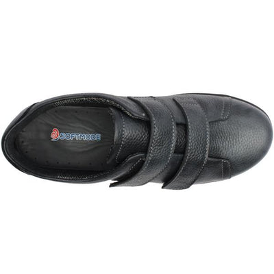 SOFTMODE GAIL VELCRO FLAT 6627     3E-GREY