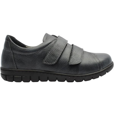 SOFTMODE GAIL VELCRO FLAT 6627     3E-GREY
