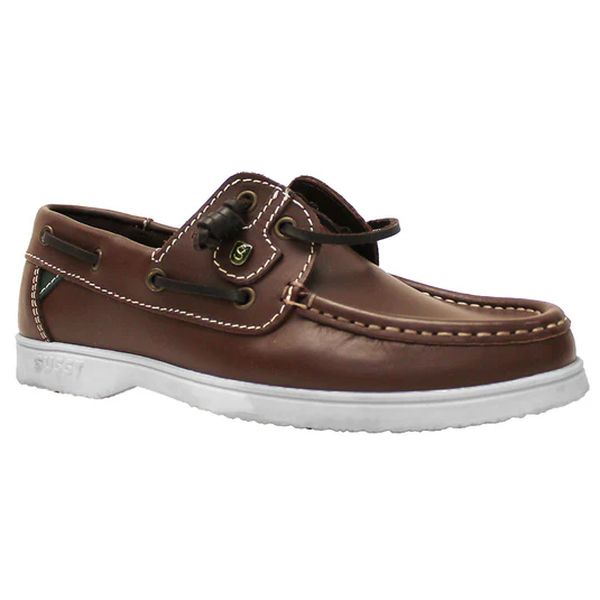 SUSST DECK SHOE LACED GABY 36-42-BROWN