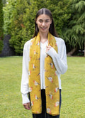 ROBIN SCARF-MUSTARD