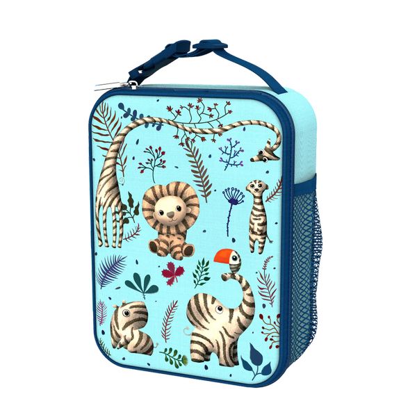 ZEBRA FANS LUNCH BAG