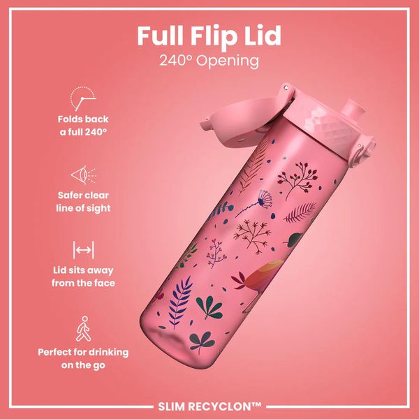 ION 8 WATER BOTTLE FLAMINGO 500 ML