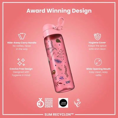 ION 8 WATER BOTTLE FLAMINGO 500 ML