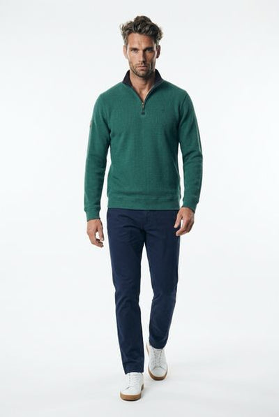 KESSLER 1/4 ZIP W26-FOREST
