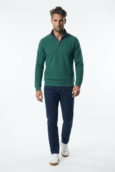 KESSLER 1/4 ZIP W26-FOREST