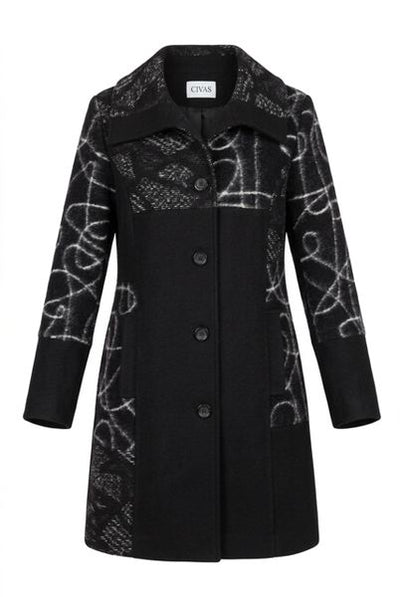 CIVAS WOOL/MIX  COAT LUFU 07059