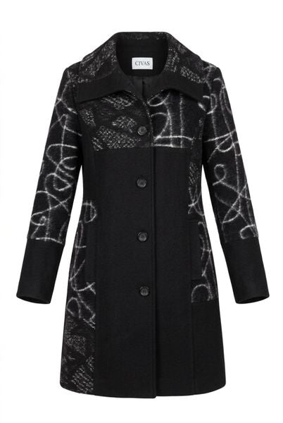 CIVAS WOOL/MIX  COAT LUFU 07059