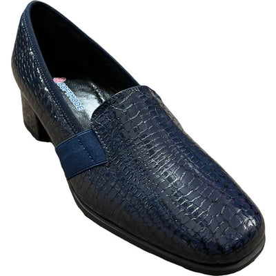 LILY NAVY CROCODILE 6501-NAVY