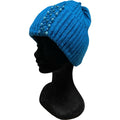 KNITTED HAT PEARL DETAIL 3117